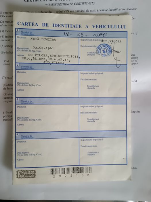 Rulotă BUERSTNER 3502