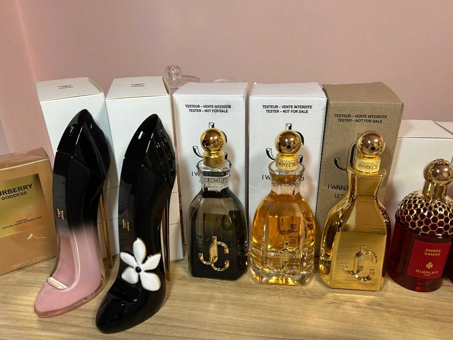 Дамски парфюми "Carolina Herrera","JIMMY CHOO","Montblanc","GUERLAIN","SCANDAL","COACH","VAN CLEEF","HERMÈS","GIVENCHY","Burberry","",