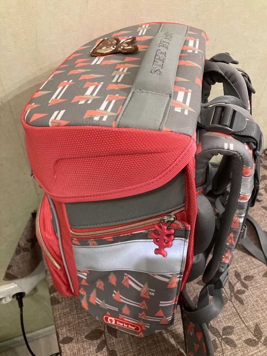 Ghiozdan HAMA Step by Step Space Modern Deer clase primare