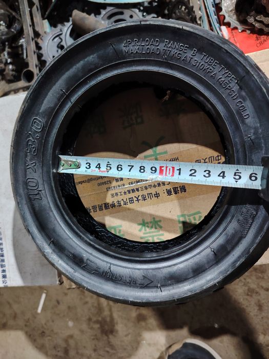 Покрышка на электросамокат 10х3.0