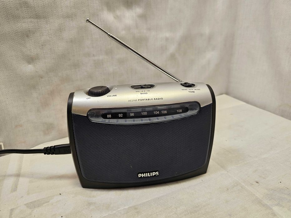 Radio Portabil Philips AE2160 - FM/MW, Sunet Clar, Functional
