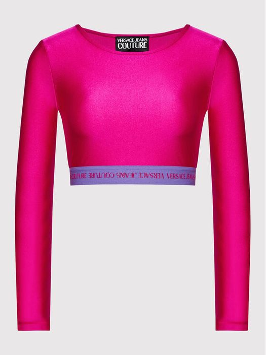 Versace Jeans Couture сет от блузка и клин в розов цвят XS