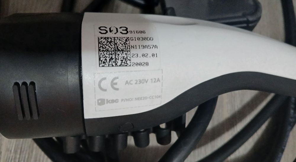 Cablu casa încărcare mașină electrica Hyundai Ioniq Kia Type 2