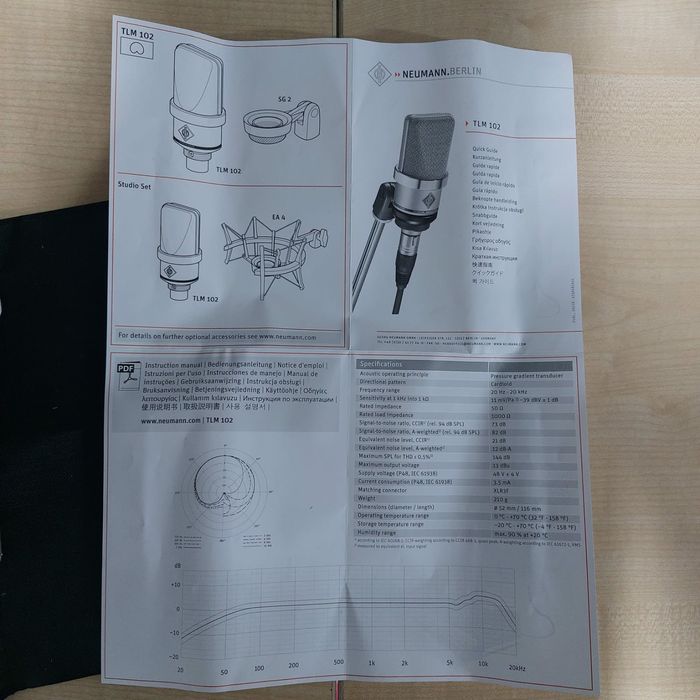 Микрофон neumann tlm-102
