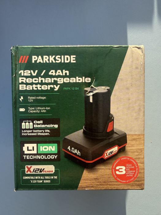 Acumulator 12v 4a Parkside