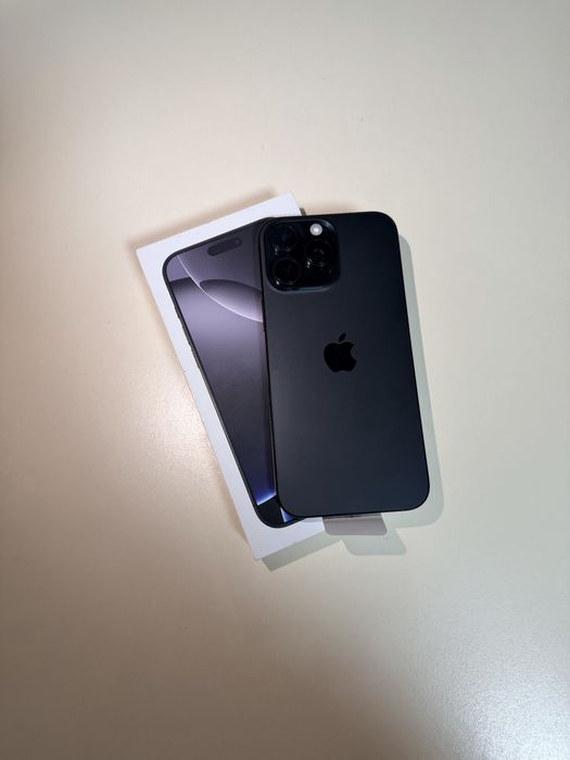 iPhone 16 Pro Max Nou, Garantie  5G 256GB,Titanium Black,17 Pro,15 Pro