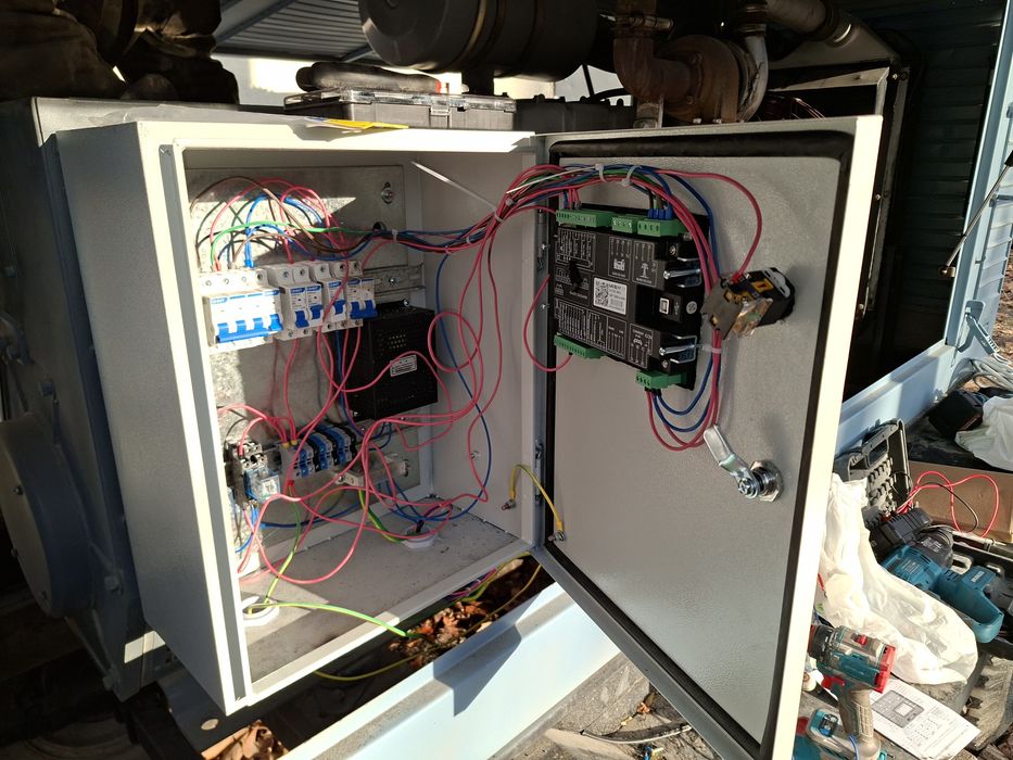 ремонт дизельный генerator  двигатель и синхронного  {авр руч режим}