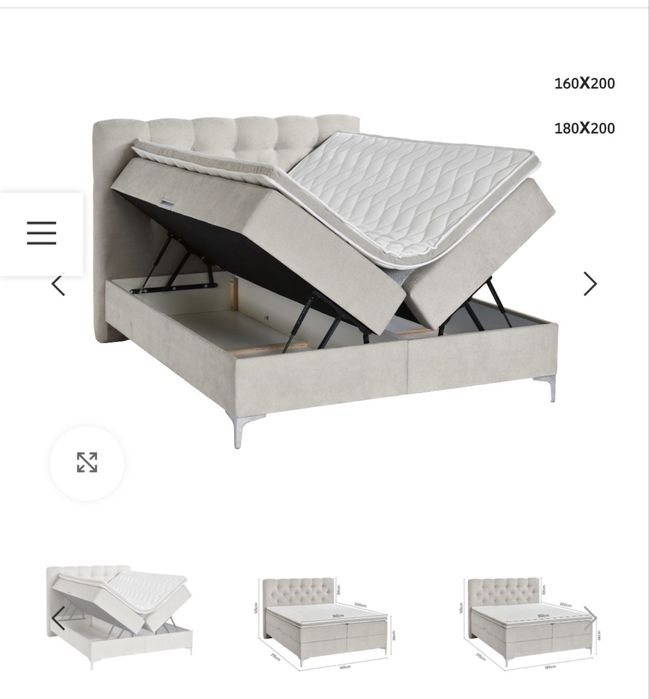 Боксспринг легло 160/200