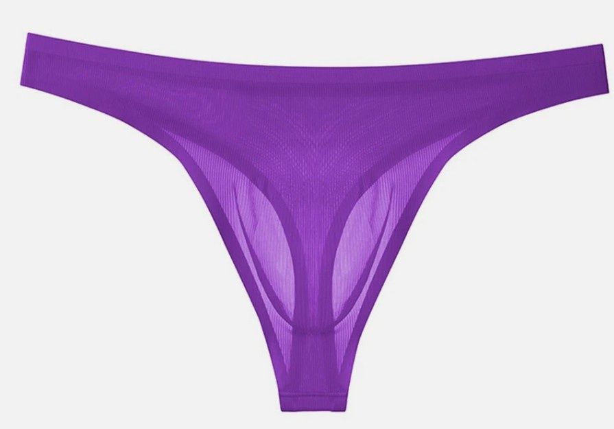 Мъжки ултратънки ледени копринени безшевни