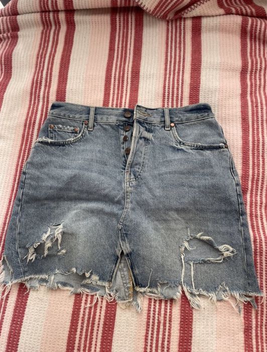 дамски къси дънкови панталони и поли