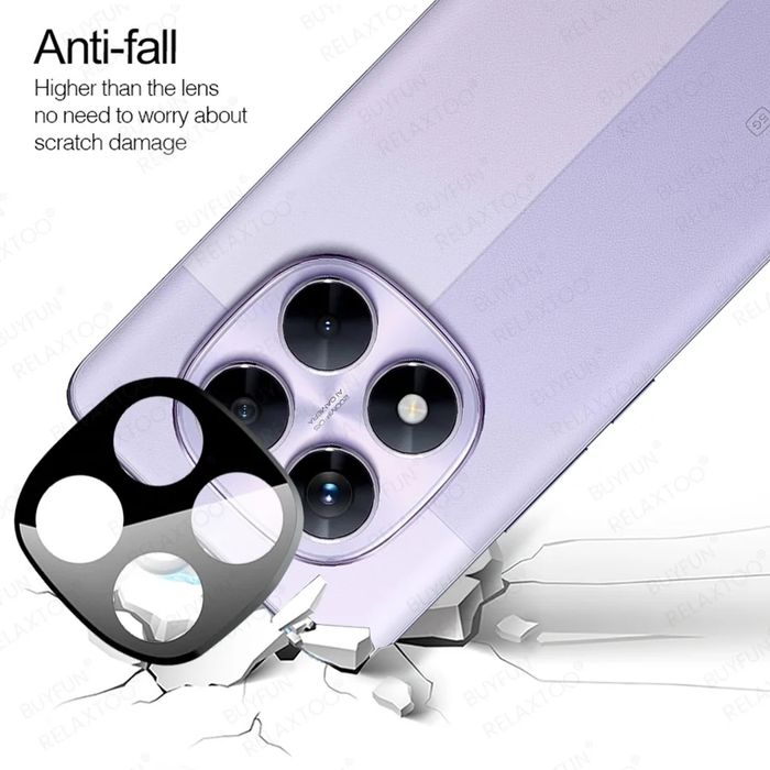 Xiaomi Redmi Note 15 Pro / Pro+ / 3D 9H Стъклен протектор за камера