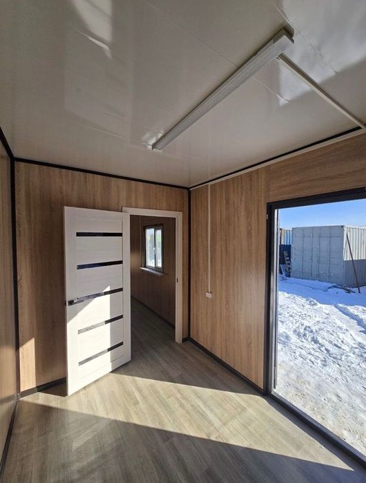 Столовая из контейнера Прорабская