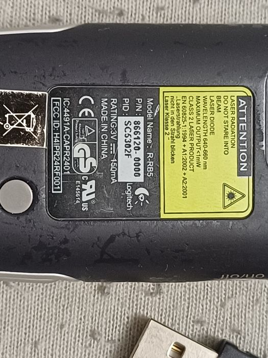 Presenter Wireless Logitech  pointer. Este testat