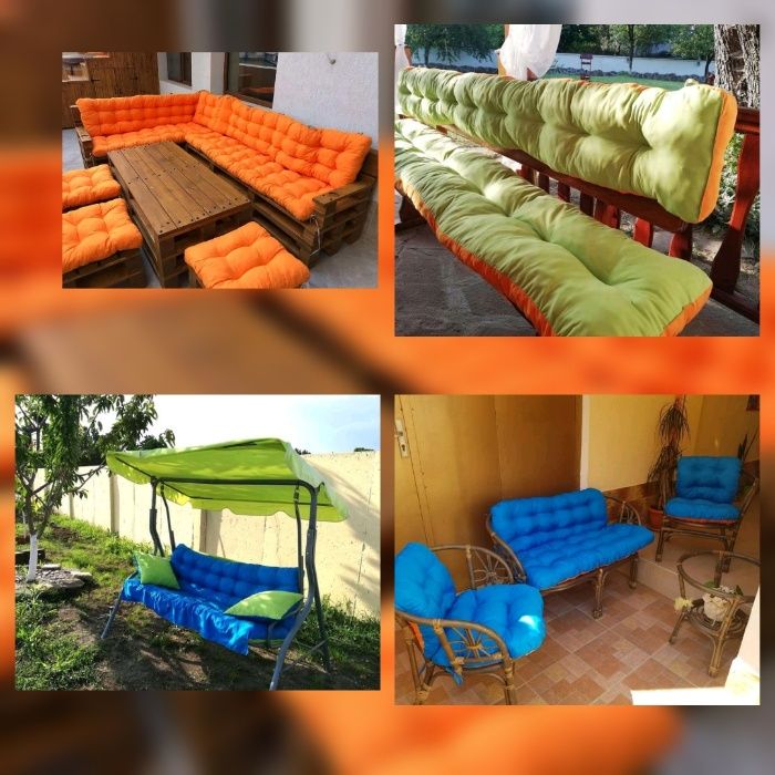 Възглавници за градински мебели по поръчка