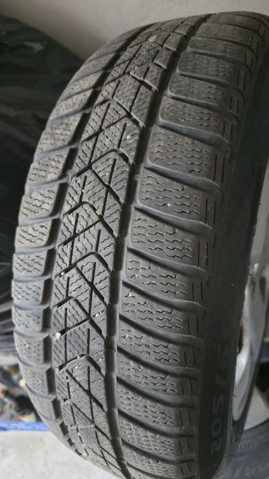 Jante si cauciucuri mercedes e class iarna m+s 205 60 16