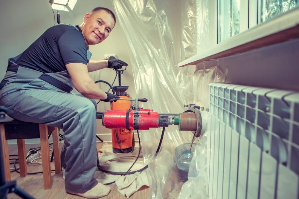 Алмазное Сверление  Алмазное  Бурение Резка бетона Алматы