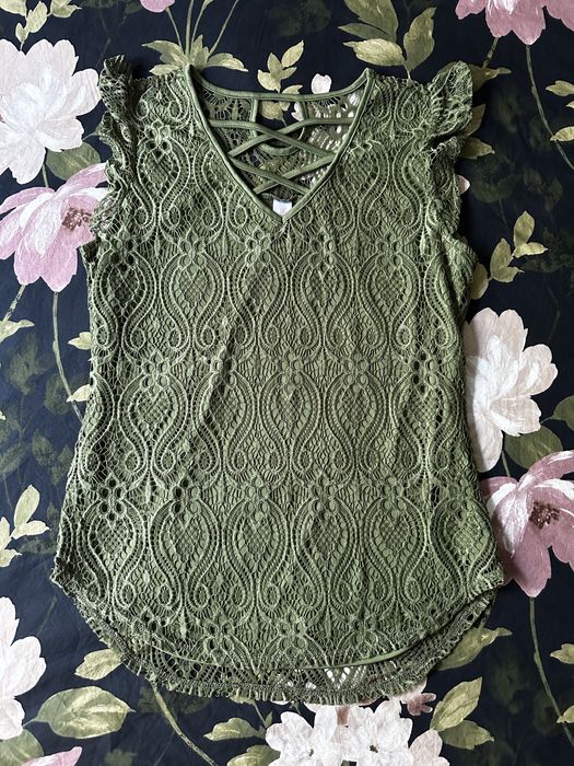 Bluza kaki potrivita pentru S