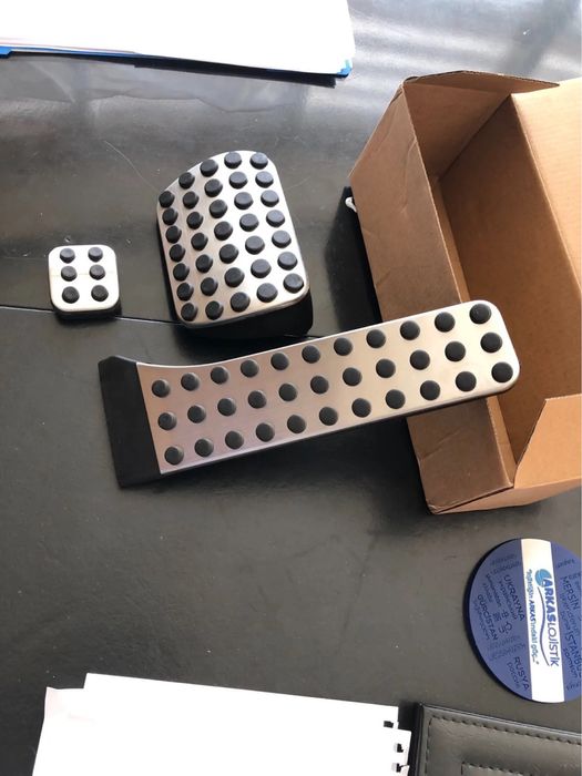 Pedale chrome AMG Mercedes W203 W204 W205 W211 W212 W210 C E S GLK CLS