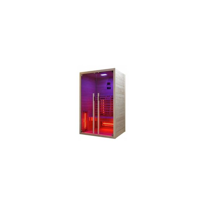 Инфрачервена сауна RUBY 2 F20120 с инфрачервени нагреватели, за 2 човекa
