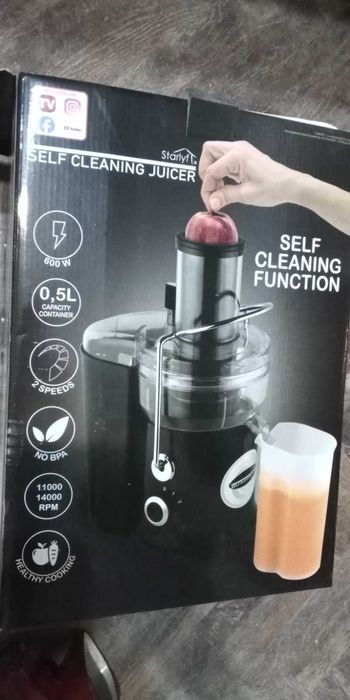 Starlyf Self Cleaning Juicer - самопочистваща се сокоизстисквачка