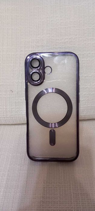 Прозрачен силиконов кейс за iphone 17