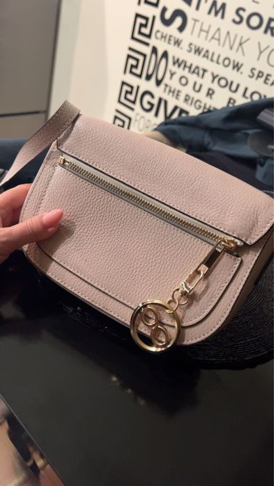 Бежова чанта Chiara Canotti