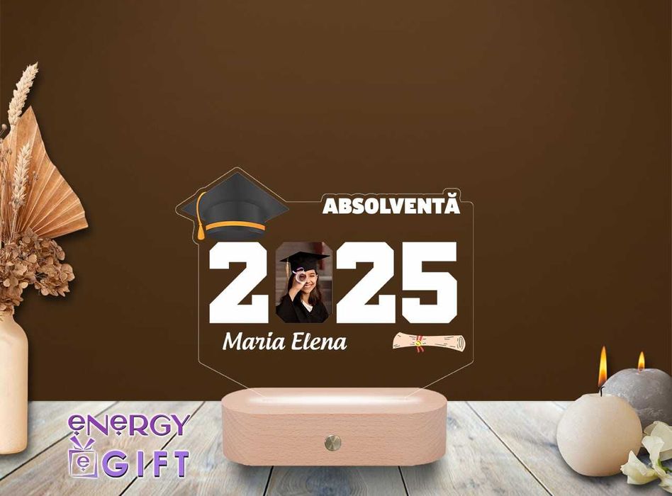 Lampa Led Personalizata – Rama Foto