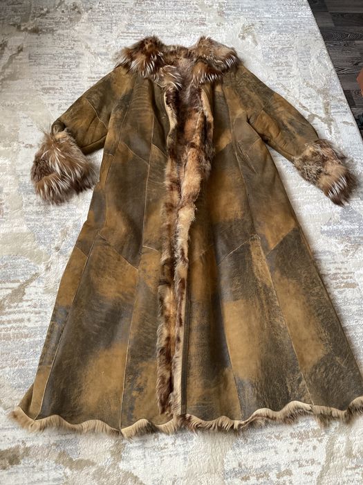 Продам дубленку натуральная замша