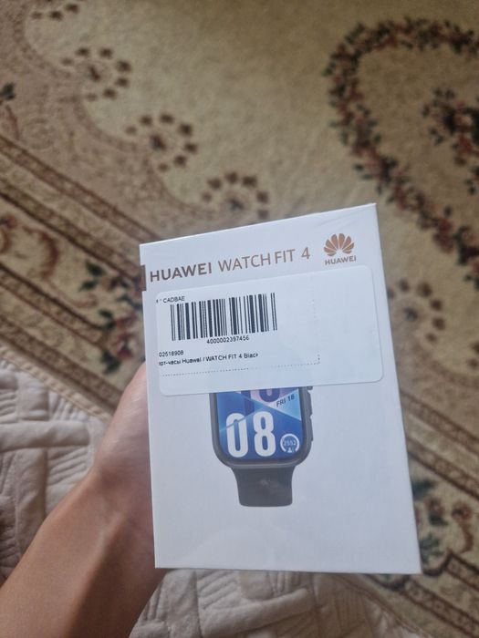 Часы Huawei watch fit4 чёрные