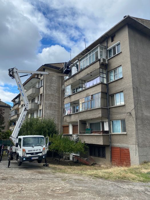 Услуги с автовишка