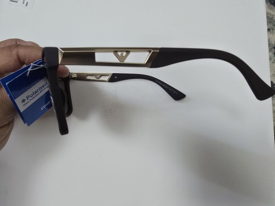 Ochelari de soare Emporio Armani WTP841, brown, new, polarised