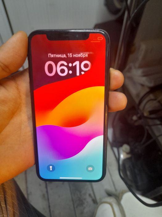 Iphone xs 64 gb qora