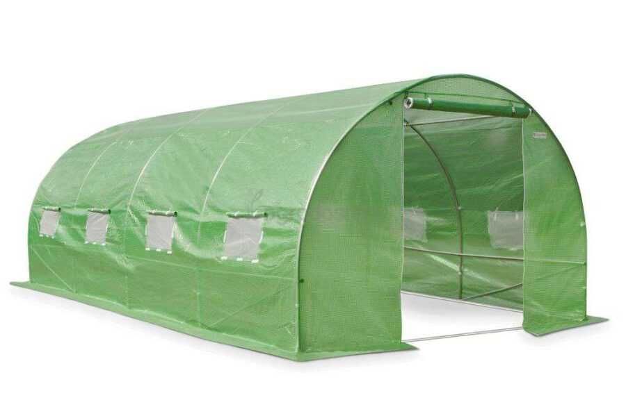 Solar de grădină 6x3x2m, polietilenă 180 g/m2, rezistentă la UV