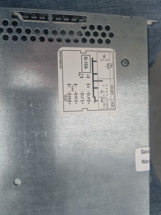 Radio casetofon seat