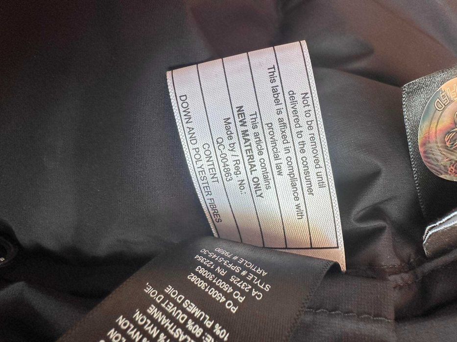 Оригинално дамско зимно яке TNA Aritzia с гъши пух – черно, размер XS