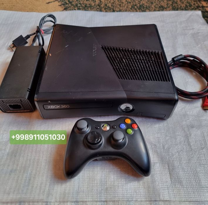 Xbox 360 slim proshifka qilingan
