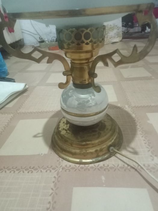 Продам, лампа латунная,