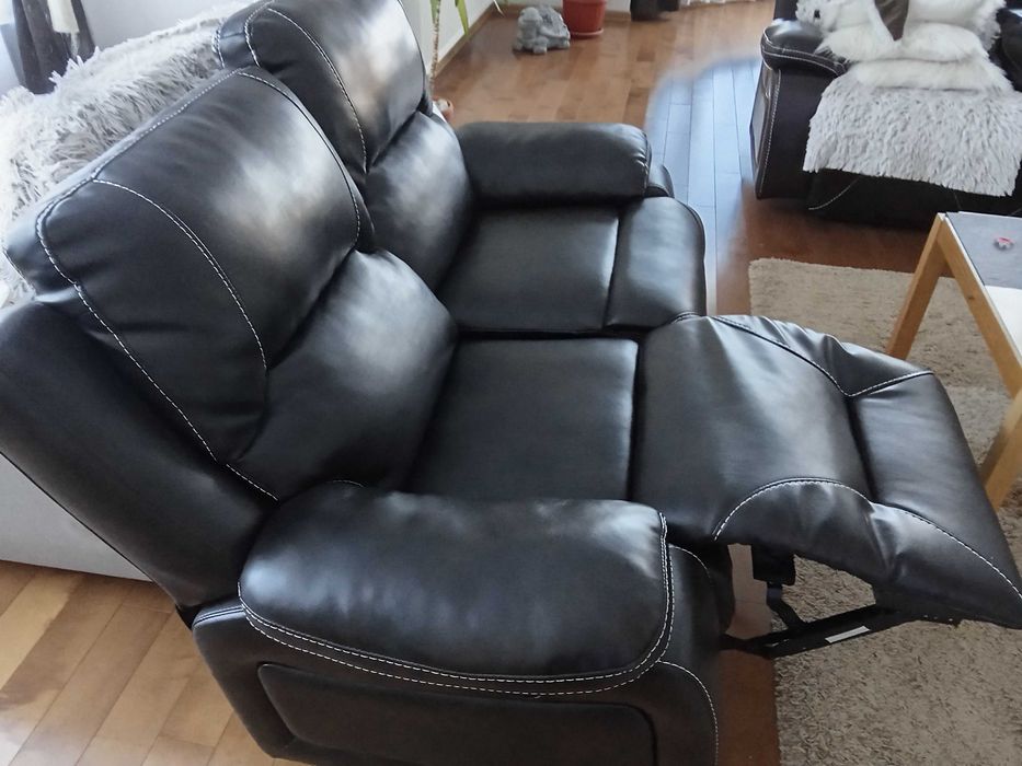 Canapea 2 locuri recliner, noua, 2000 ron