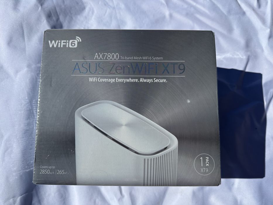 Router Mesh Wireless ASUS ZenWiFi XT9 (W-1-PK), AX7800