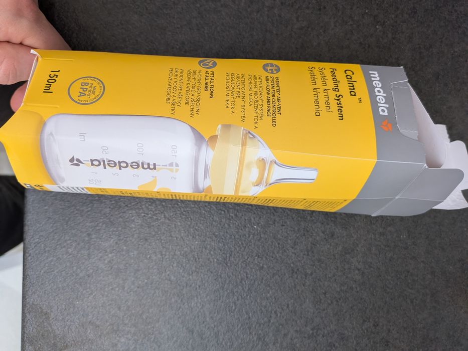 Medela calm feeding system шише
