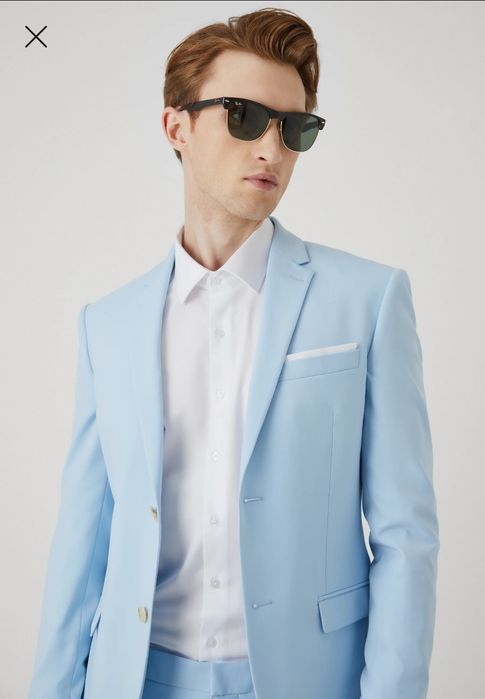 Sacou Premium by Jack and Jones 56 nou bleu ciel