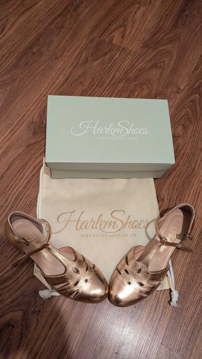 Rosy Rose Gold Harlem Shoes 39