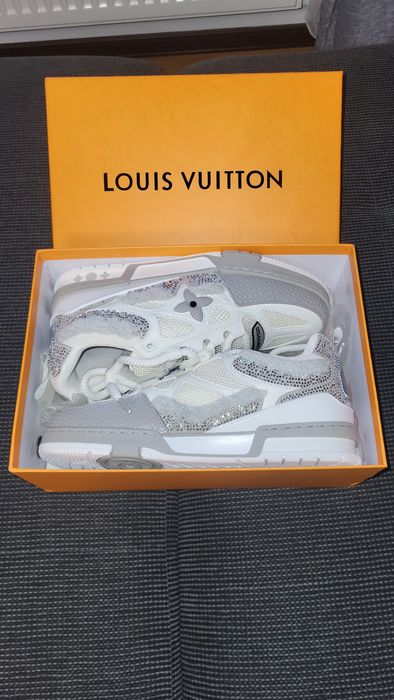 Louis Vuitton Skate White Swarovski