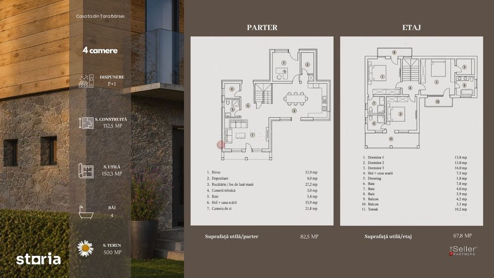 Maggie’s Residence – Vile Premium în Cristian – Design Modern și Curte