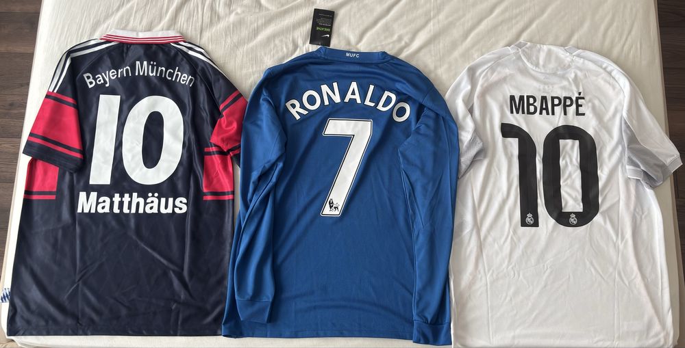 Футболни екипи (ретро) / Real Madrid / Manchester United / Chelsea +