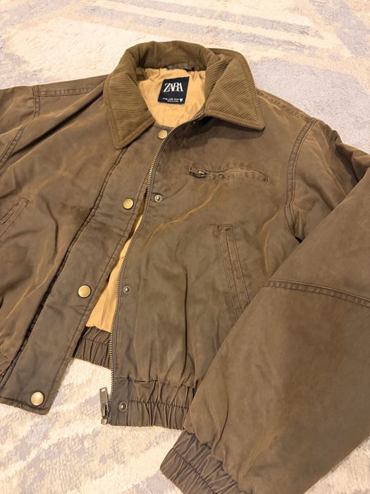 Zara бомбер на осень