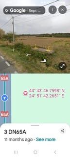 Vand 5059 mp teren plat in Podu Brosteni, Costesti, Arges