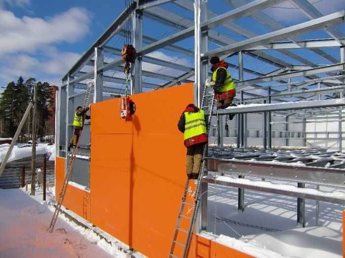 Сэндвич-панели под заказ. Производство стеновых и кровельных панелей