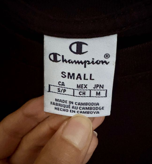Tricou Champion negru S