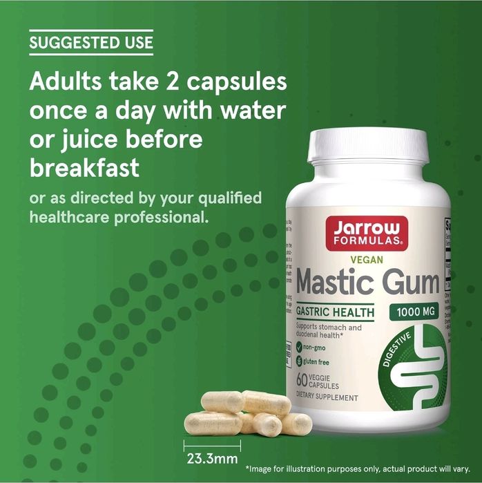 Мастиковая смола,mastic gum 60 капсул,500мг